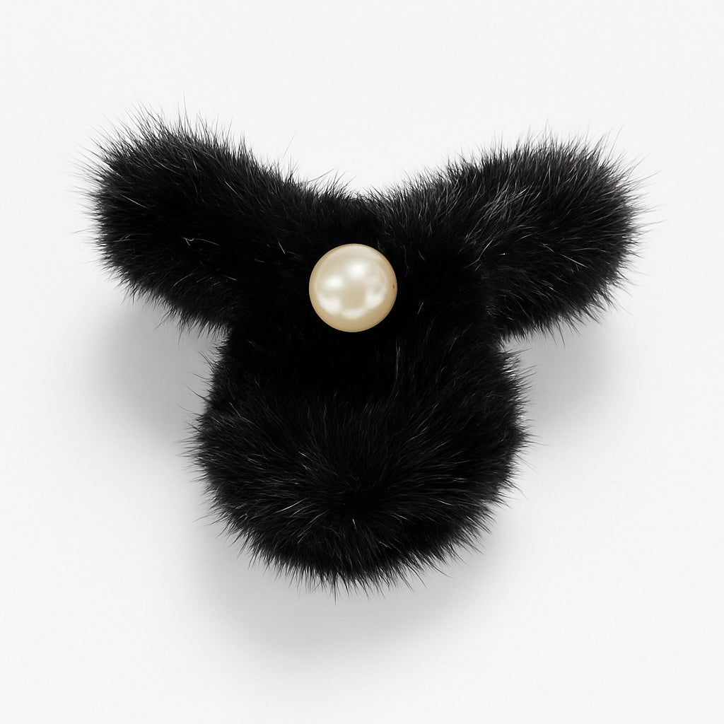Hårklemme - Fake Fur - 2611H