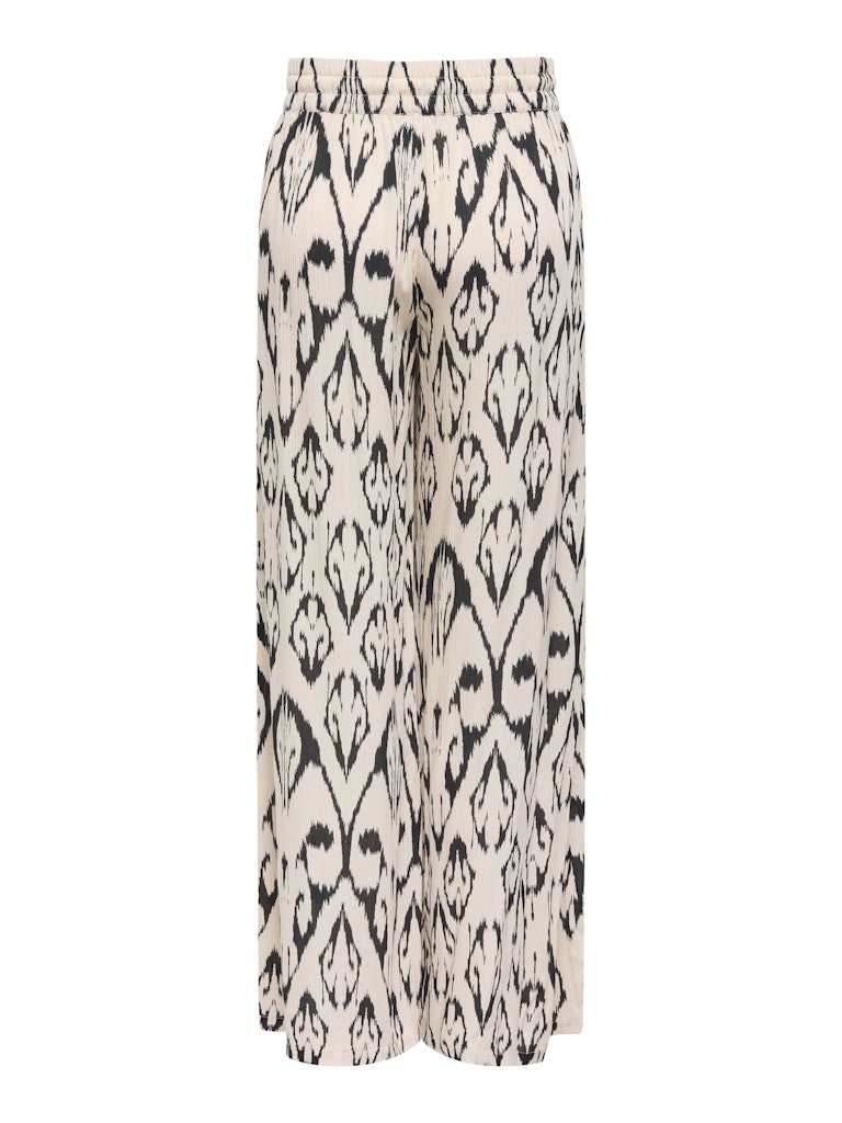 BREE LIFE WIDE PANT - CEMENT/BLACK