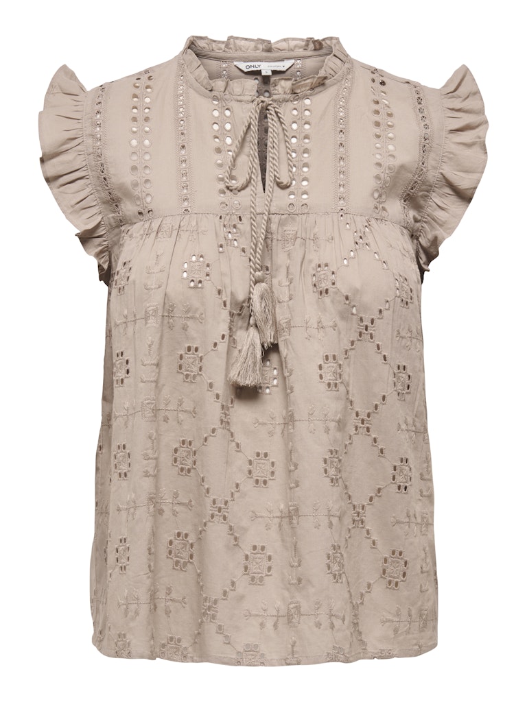 REVA LIFE TOP - MOCHA MERINGUE