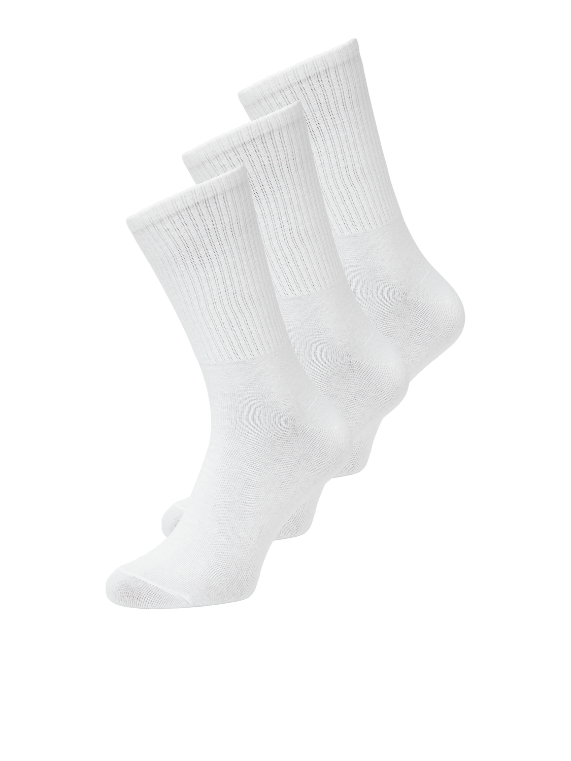 CHARLES TENNIS SOCK 3 PACK - WHITE