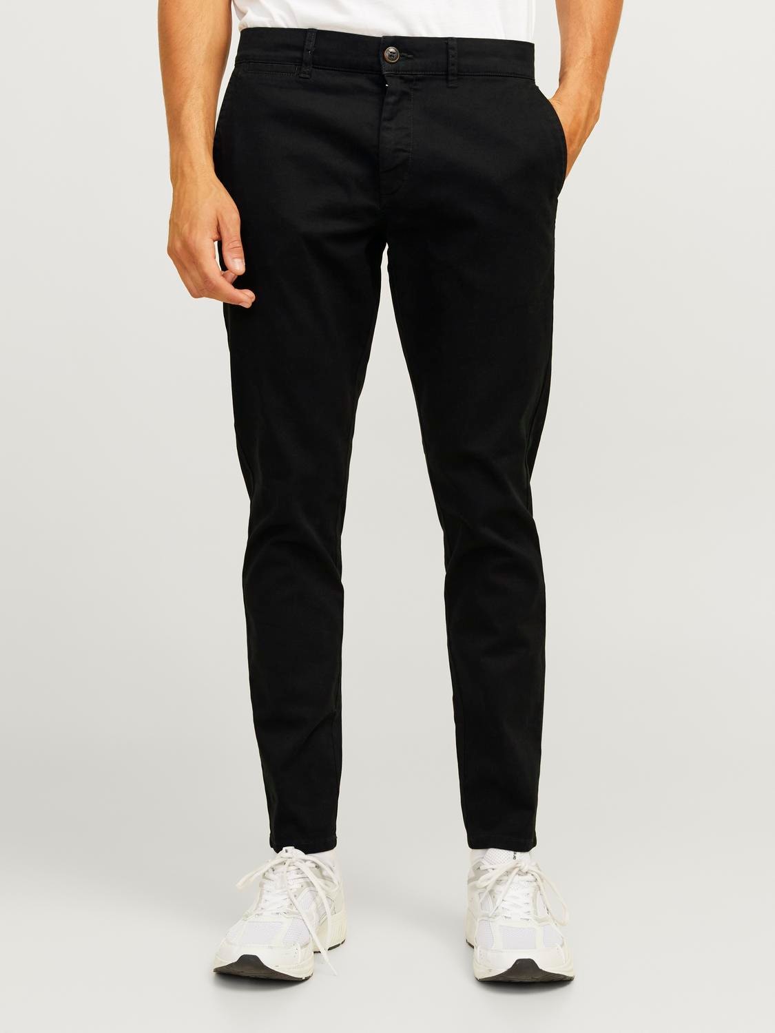 EBMICHAEL SLIM BUKSER - BLACK