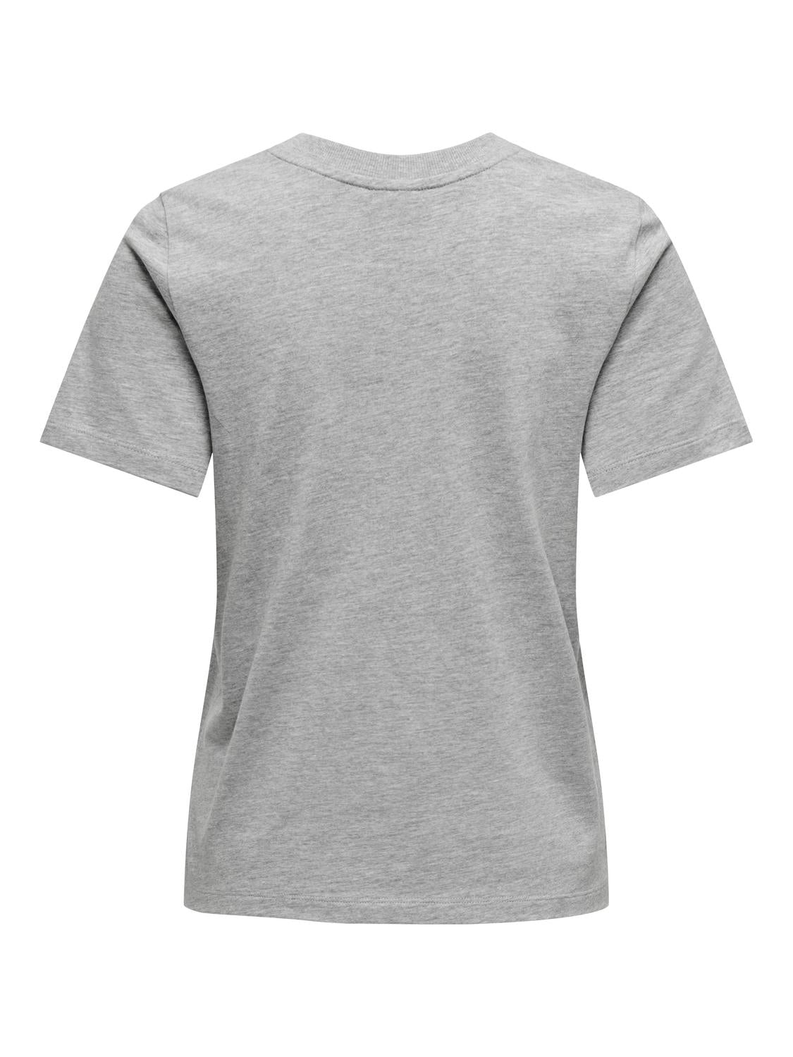 PISA T-SHIRT - LIGHT GREY MELANGE