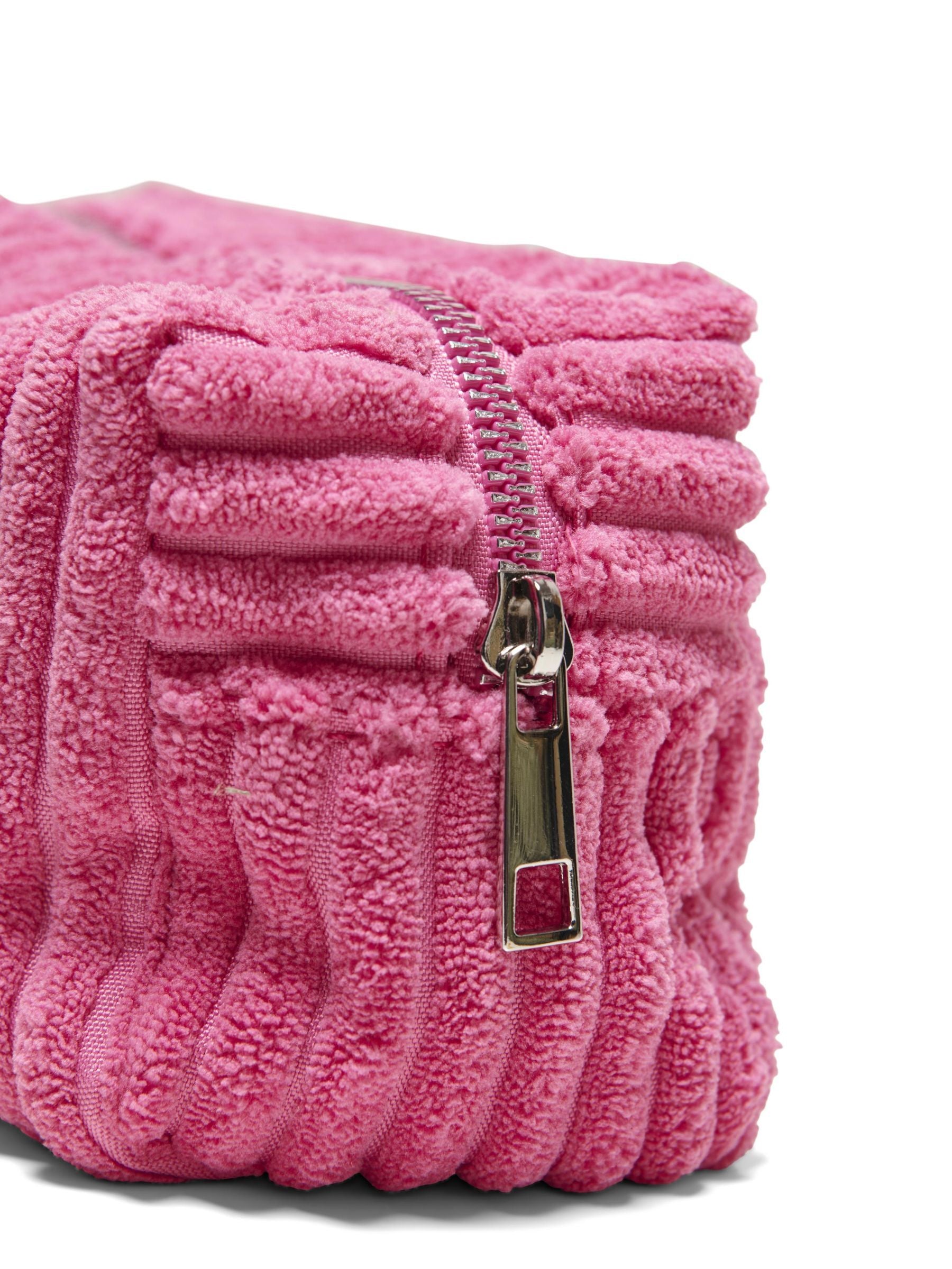 EVELYN TOWEL CLUTCH - knockout pink