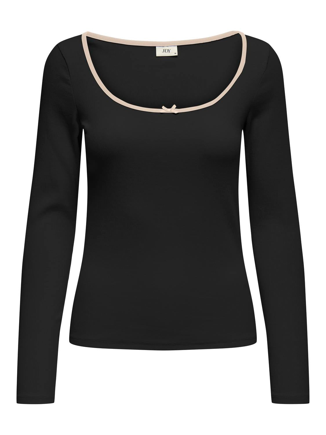 SOFIA LONG T-SHIRT - BLACK