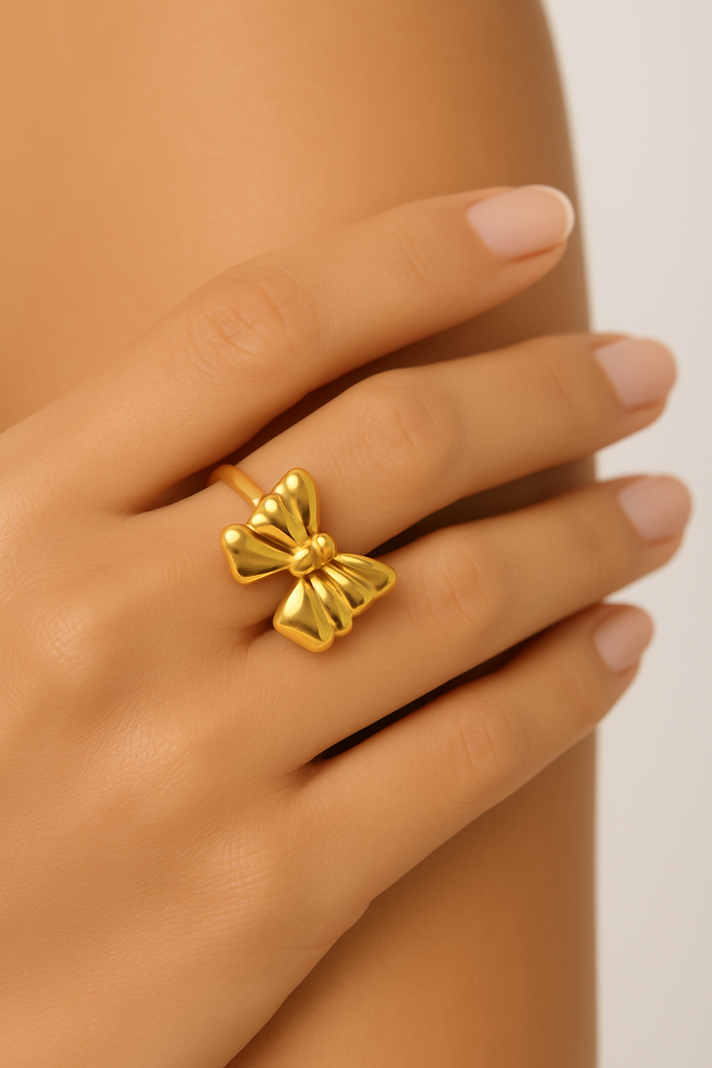 Justerbar Ringe - 14K Guld - 073