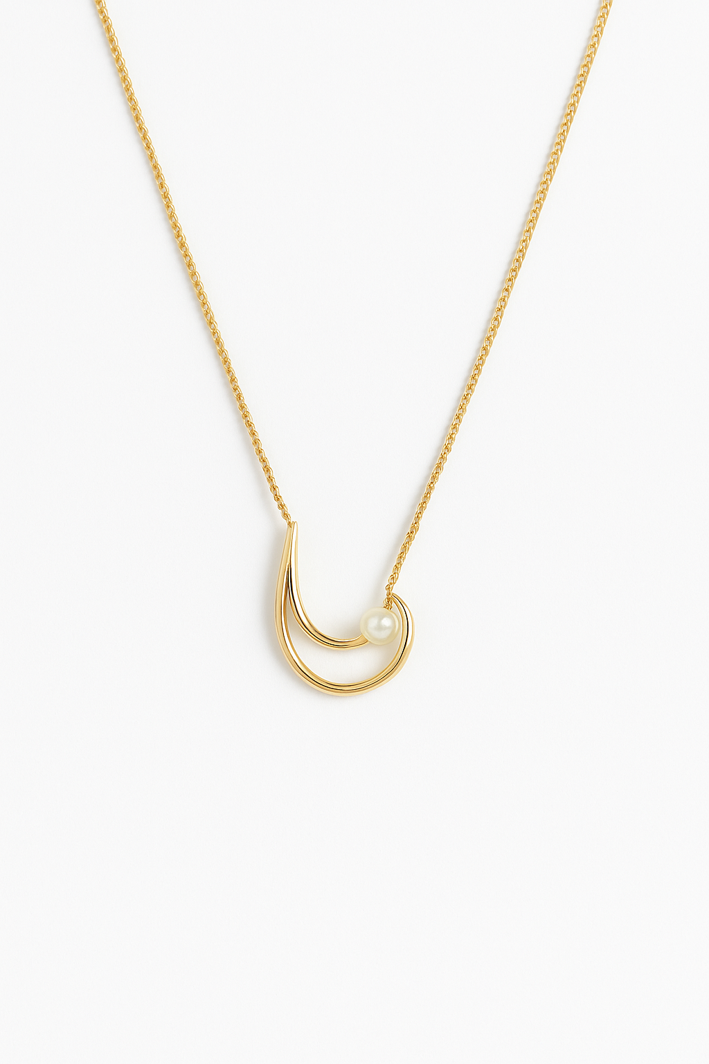 Perle Halskæde - 14K Guld - 02