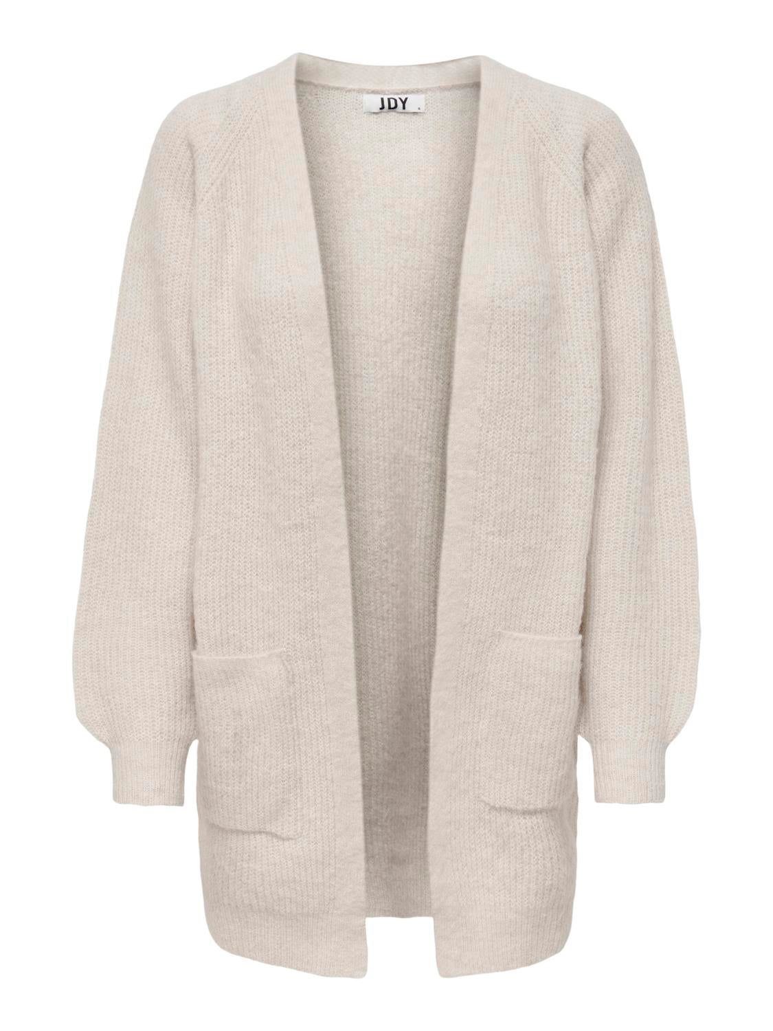 INGEBORG OPEN CARDIGAN - PUMICE STONE