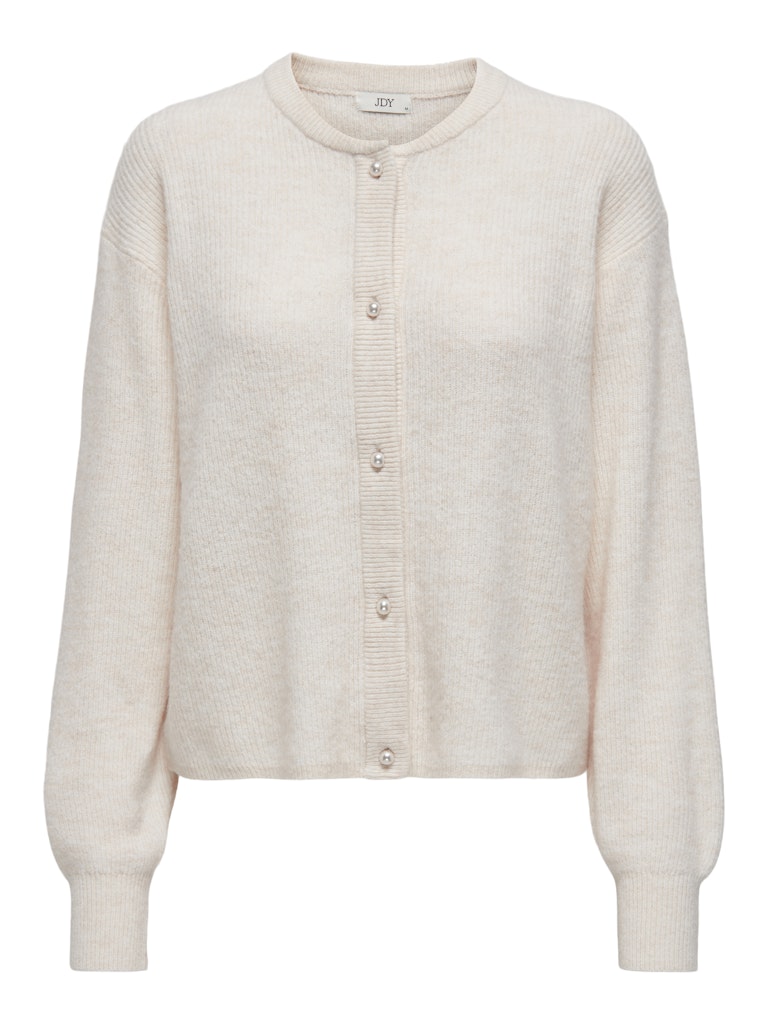 LUMI BUTTON CARDIGAN - BIRCH