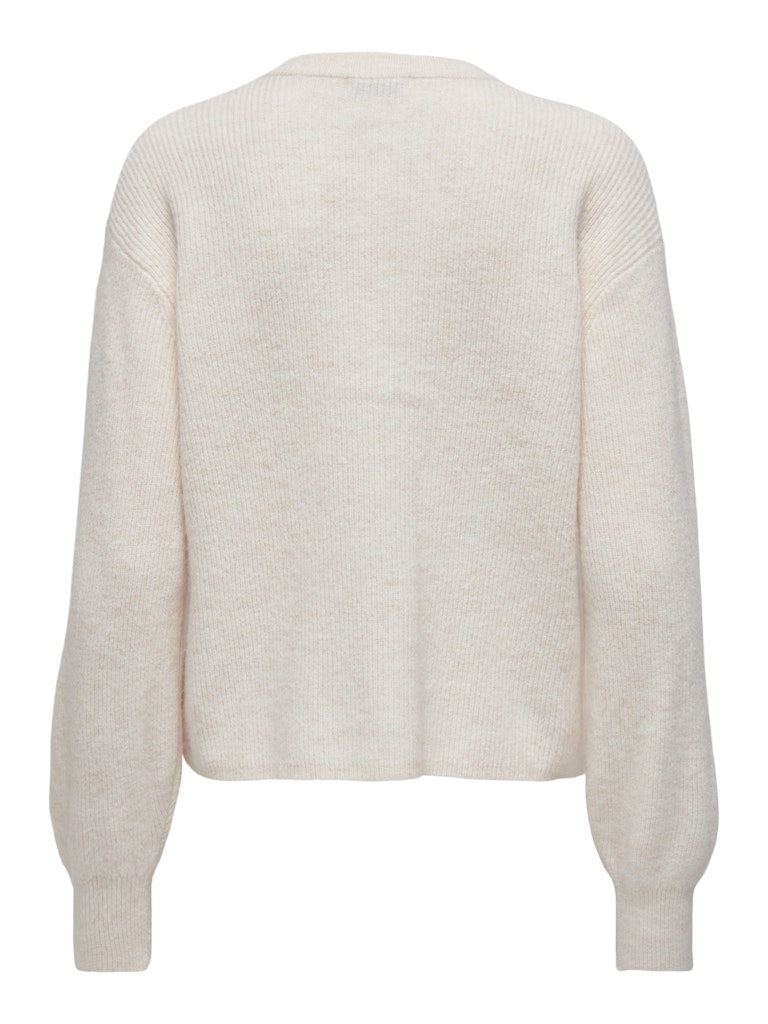 LUMI BUTTON CARDIGAN - BIRCH