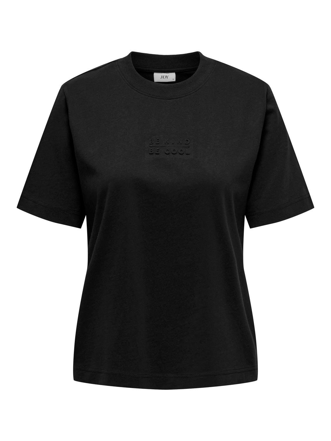 PENNY T-SHIRT - BLACK ''BE COOL''