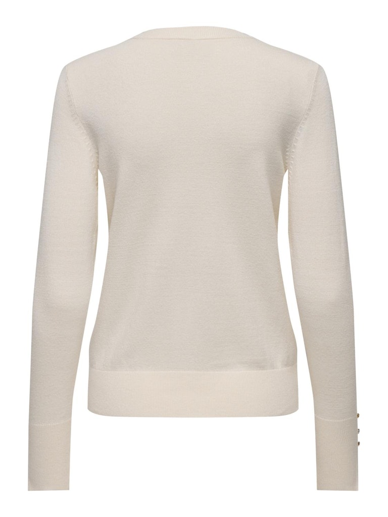 MALOU BUTTON PULLOVER - EGGNOG