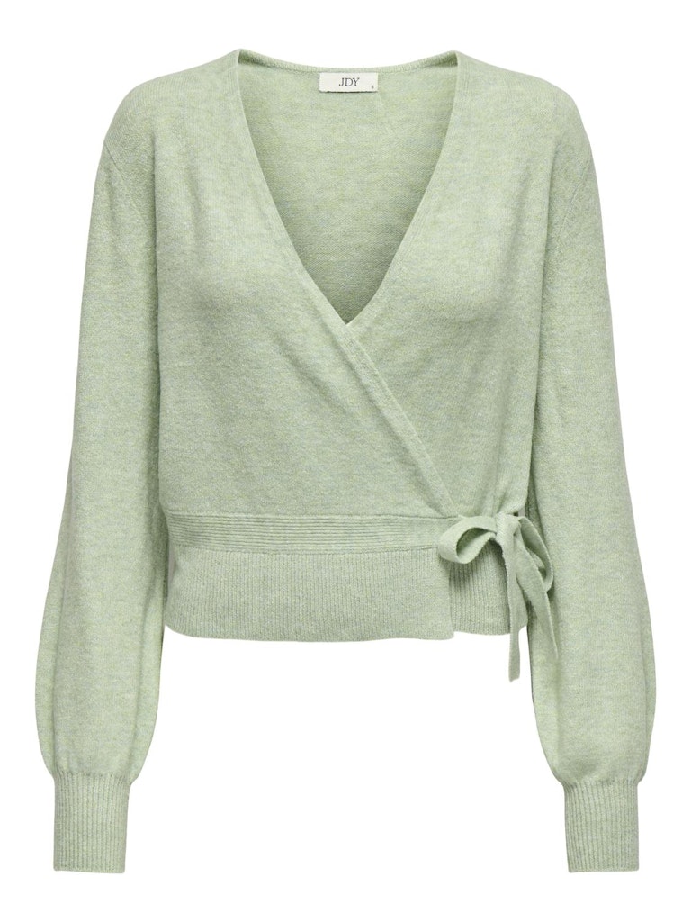 LUMI LIFE WRAP CARDIGAN - SEA FOAM