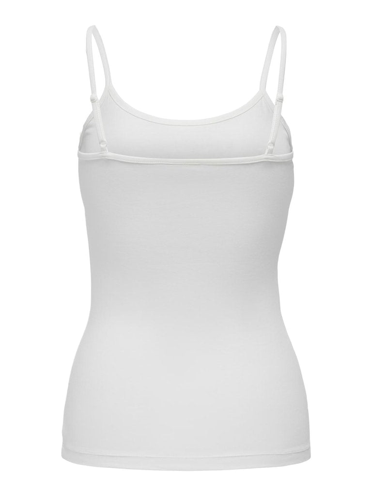 AVA SINGLET TOP - CLOUD DANCER