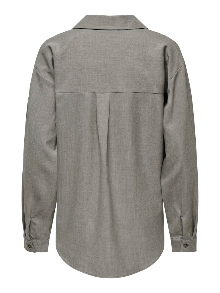 NINA L/S SHIRT - DRIFTWOOD