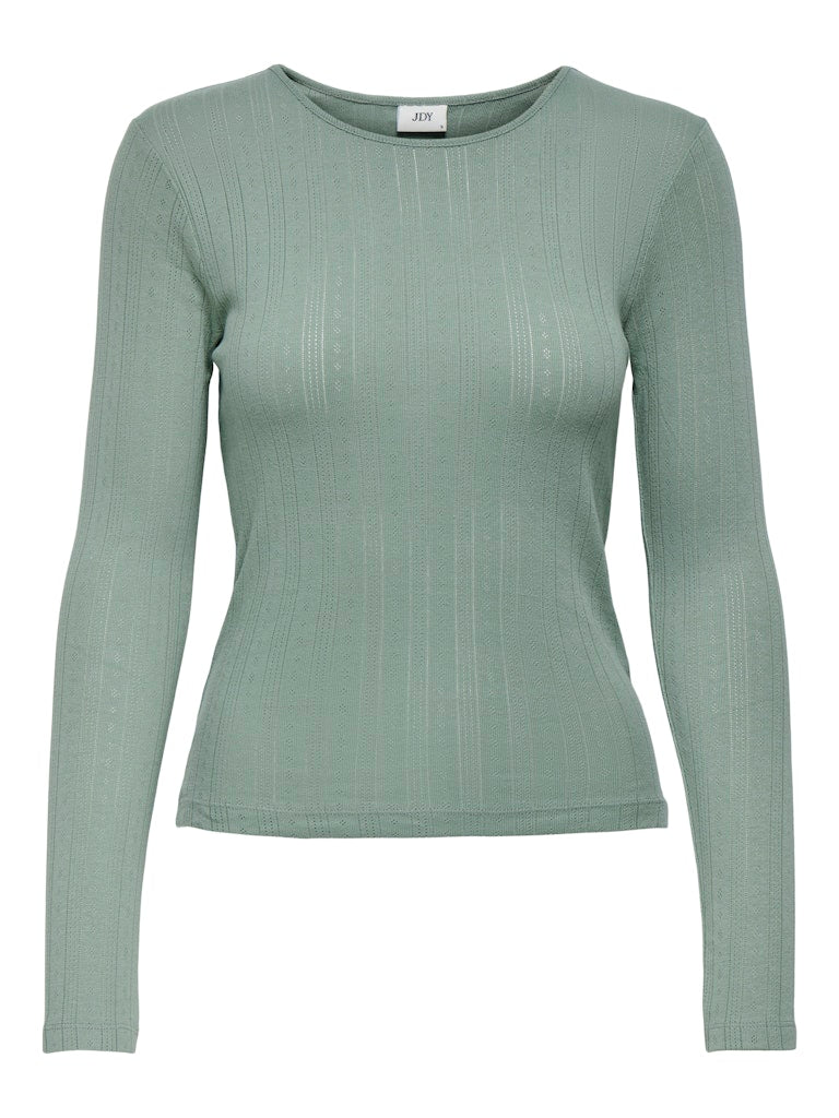 SALSA MIA O-NECK TOP - LILY PAD