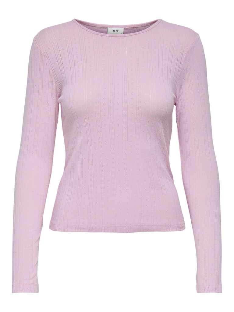 SALSA MIA O-NECK TOP - BLEACHED MAUVE