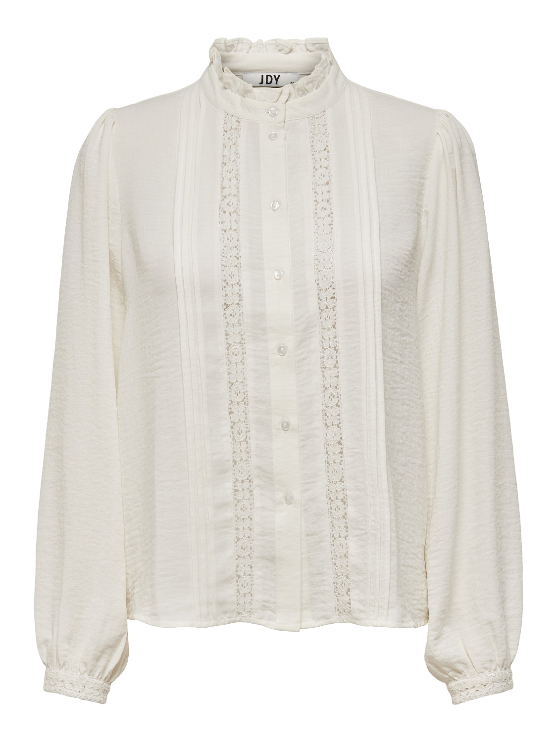 ELLIS LACE SHIRT - CLOUD DANCER