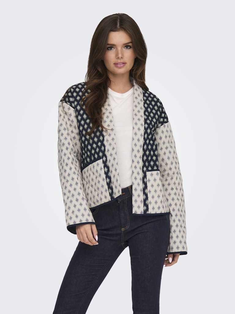 AVALON QUILTED JACKET - SKY CAPTAIN