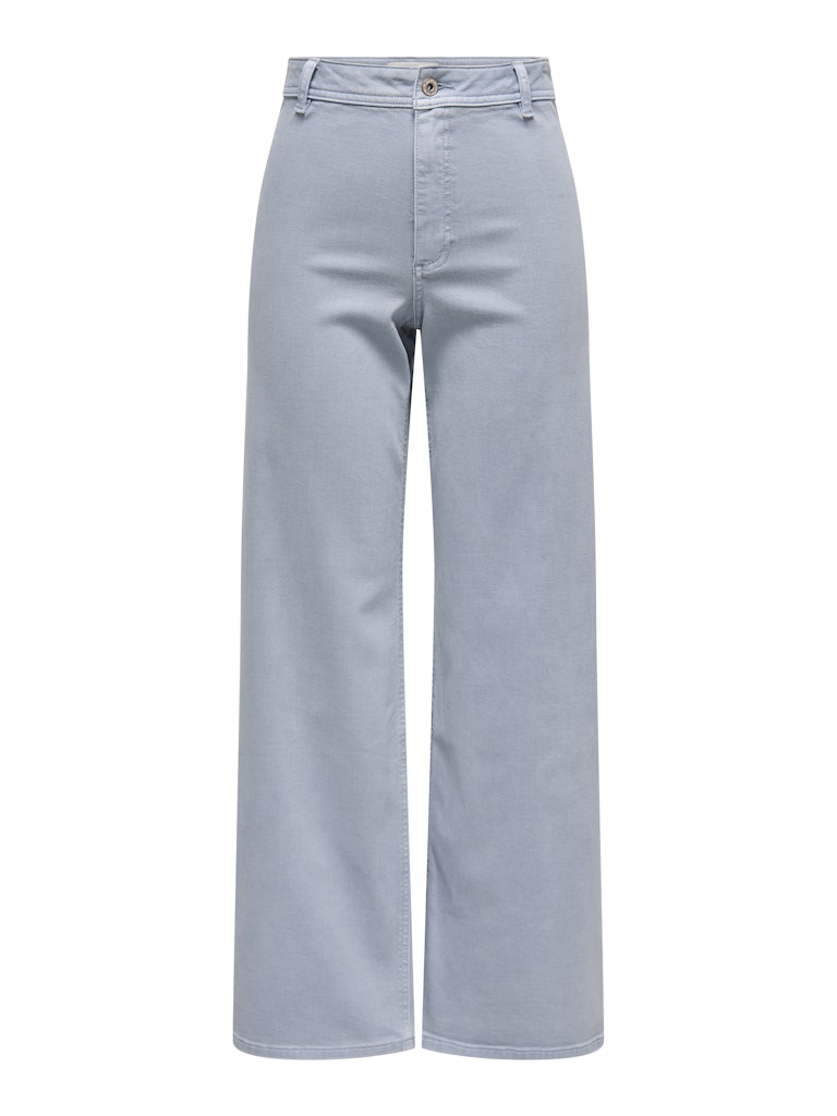 IRIS WIDE PANT - BLUE FOG