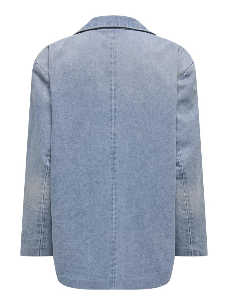 CORY DENIM BLAZER - MEDIUM BLUE DENIM