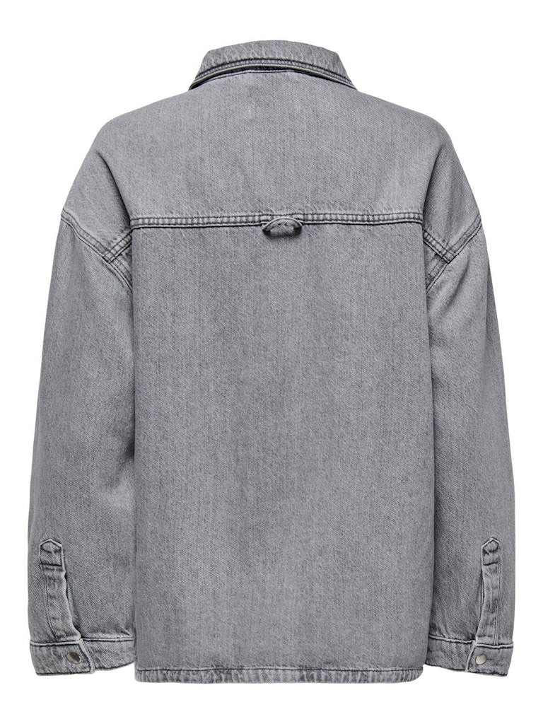 EMMIE SHIRT - GREY DENIM