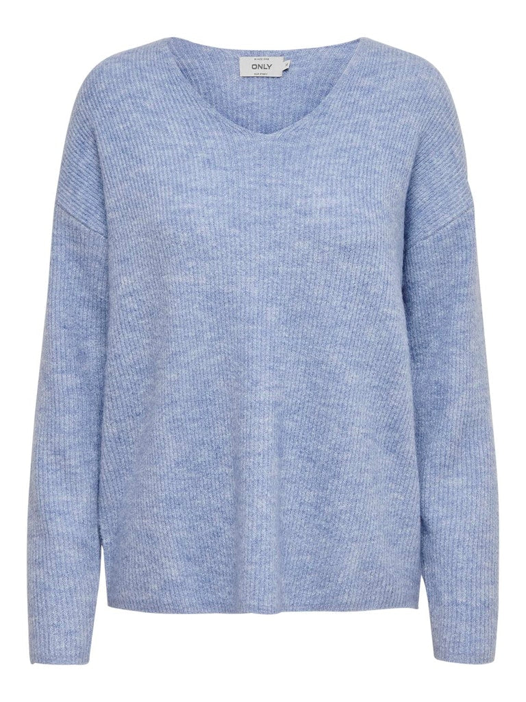 CAMILLA V-NECK PULLOVER - SKYWAY