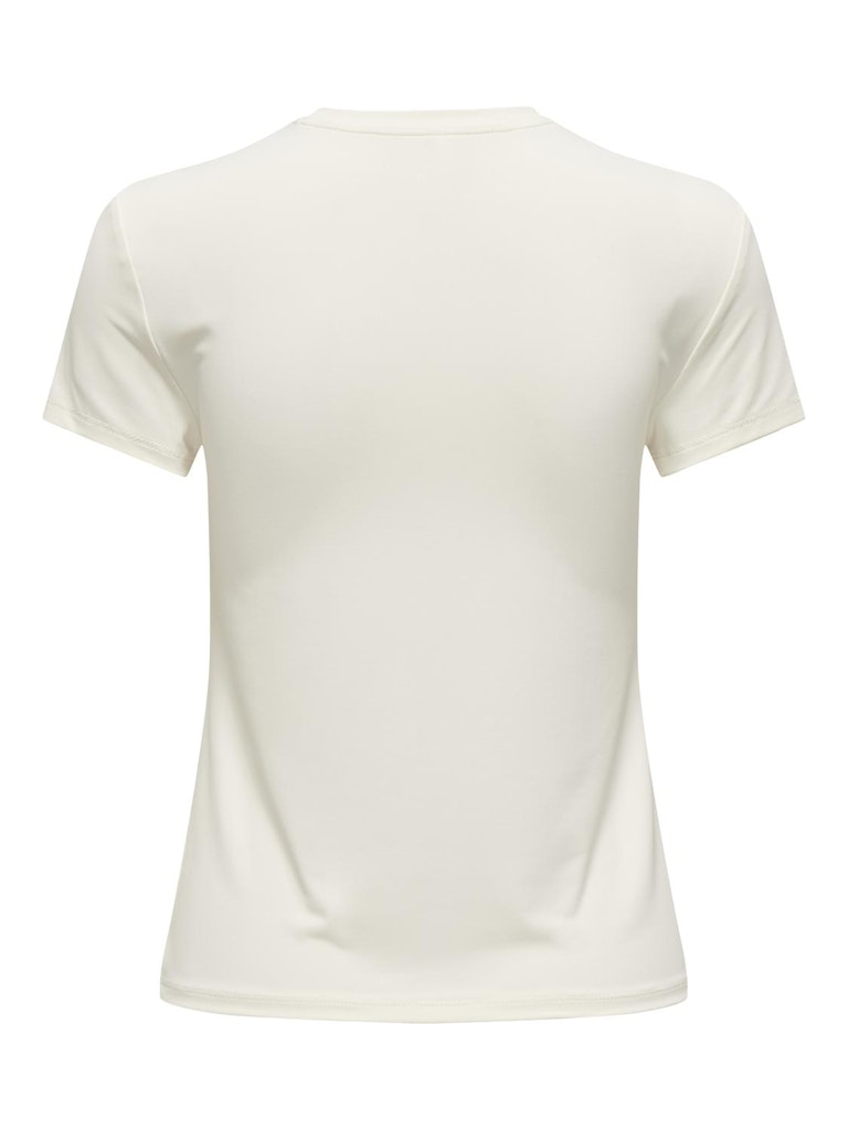 EA O-NECK T-SHIRT - CLOUD DANCER