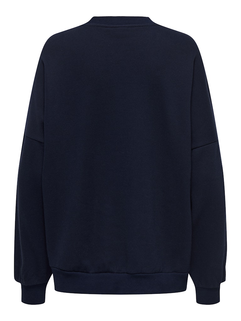 DEBORAH CLUB O-NECK SWEAT - NAVY BLAZER