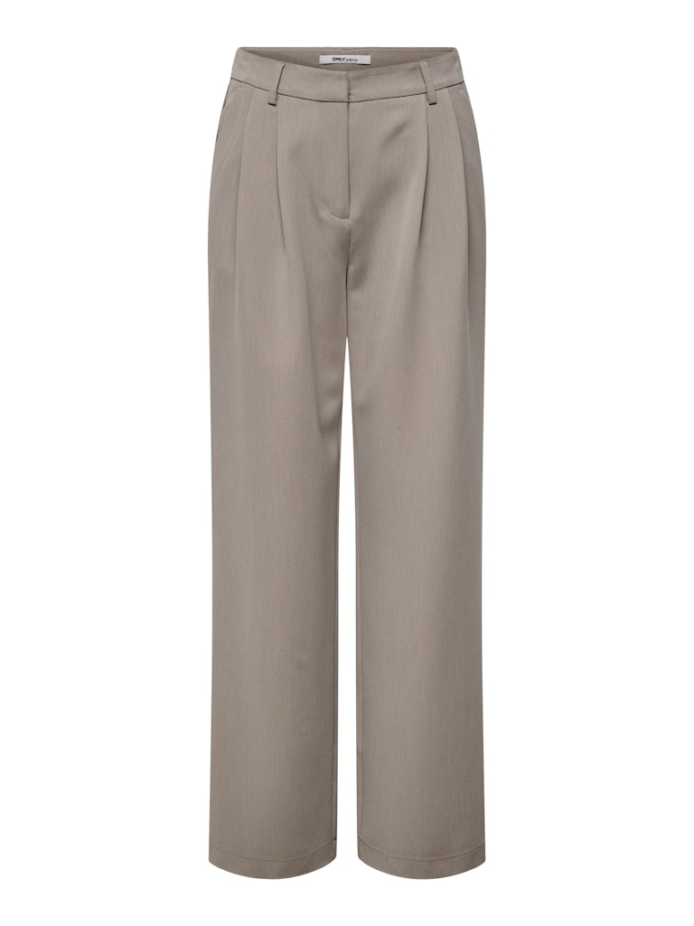 HATTIE PLEAT PANT - TRAUPE GRAY