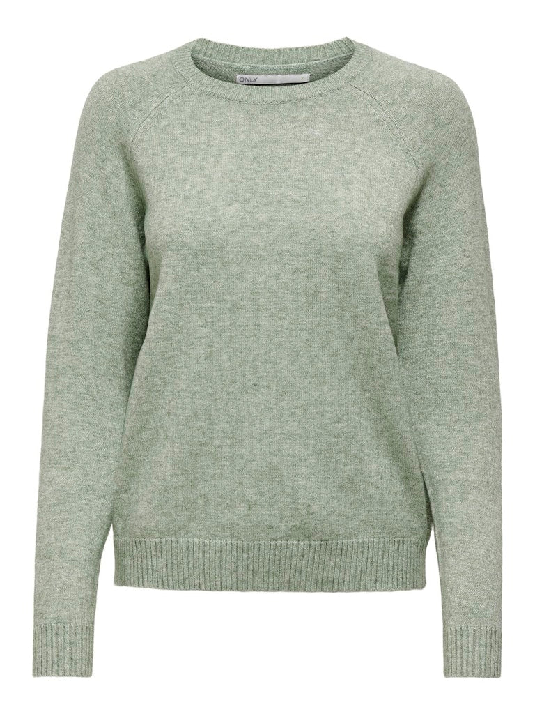 LESLY STRIK PULLOVER - BASIL