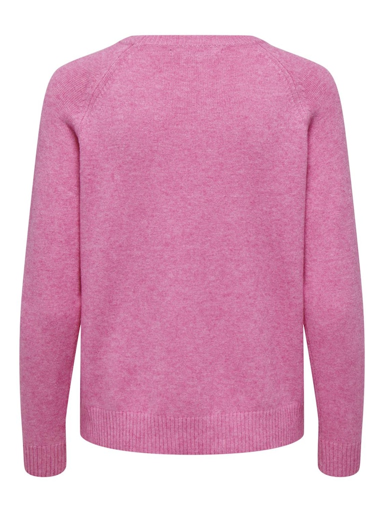 LESLY STRIK PULLOVER - CARMINE ROSE