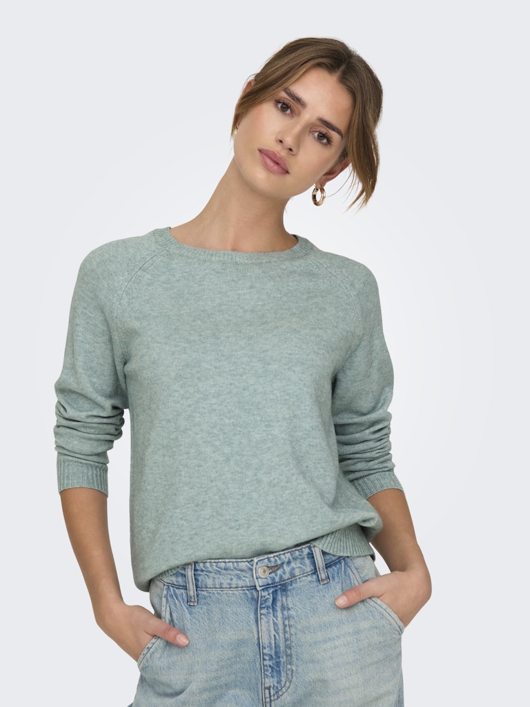 LESLY STRIK PULLOVER - GRAY MIST