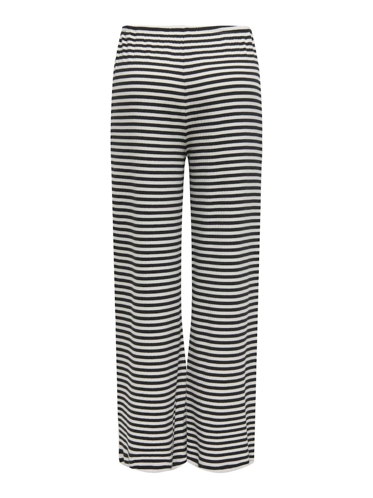 AIDA STRIPED PANT - BLACK/WHITE