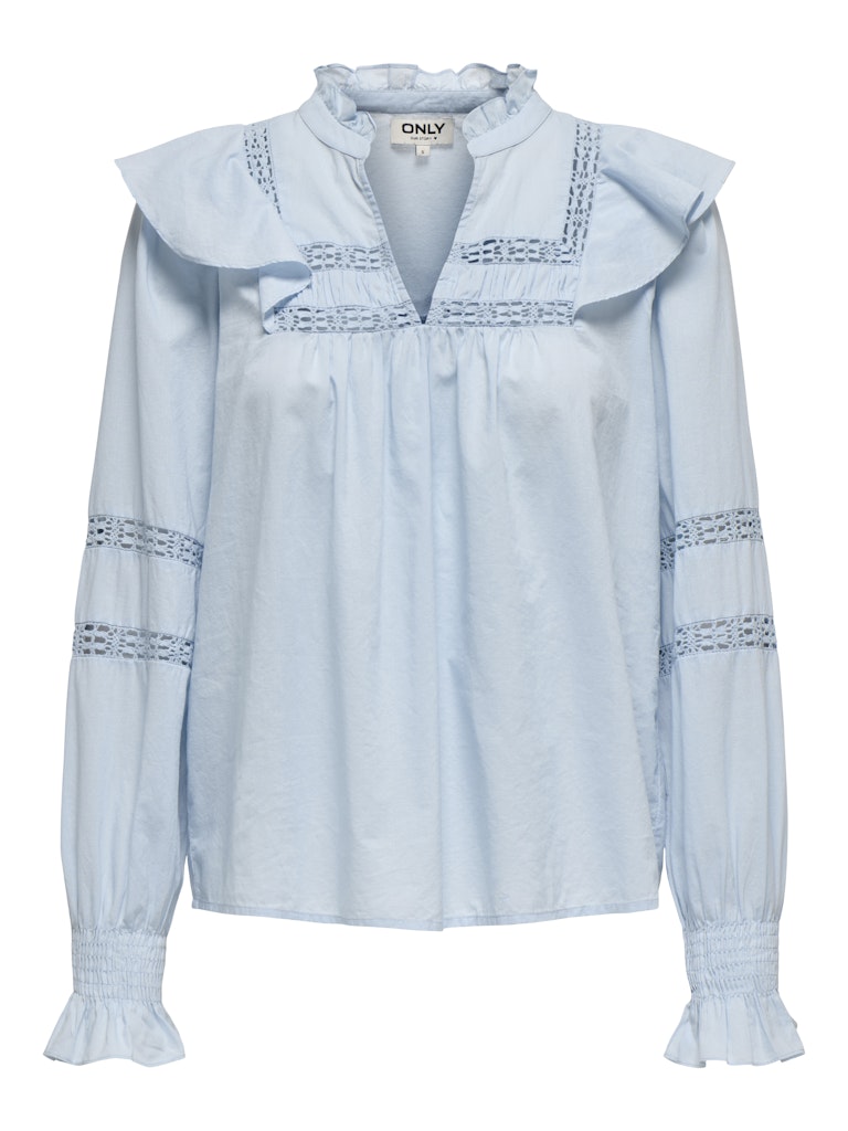 JULIA BLOUSE - CASHMERE BLUE