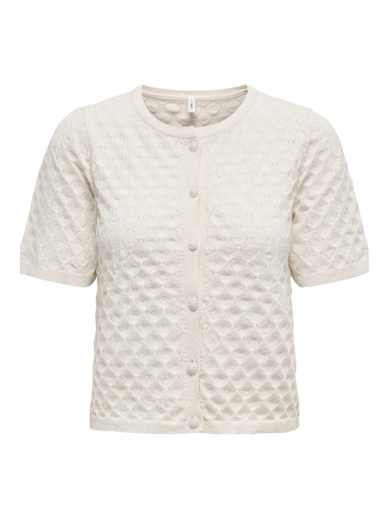 SOFIA O-NECK CARDIGAN - BIRCH