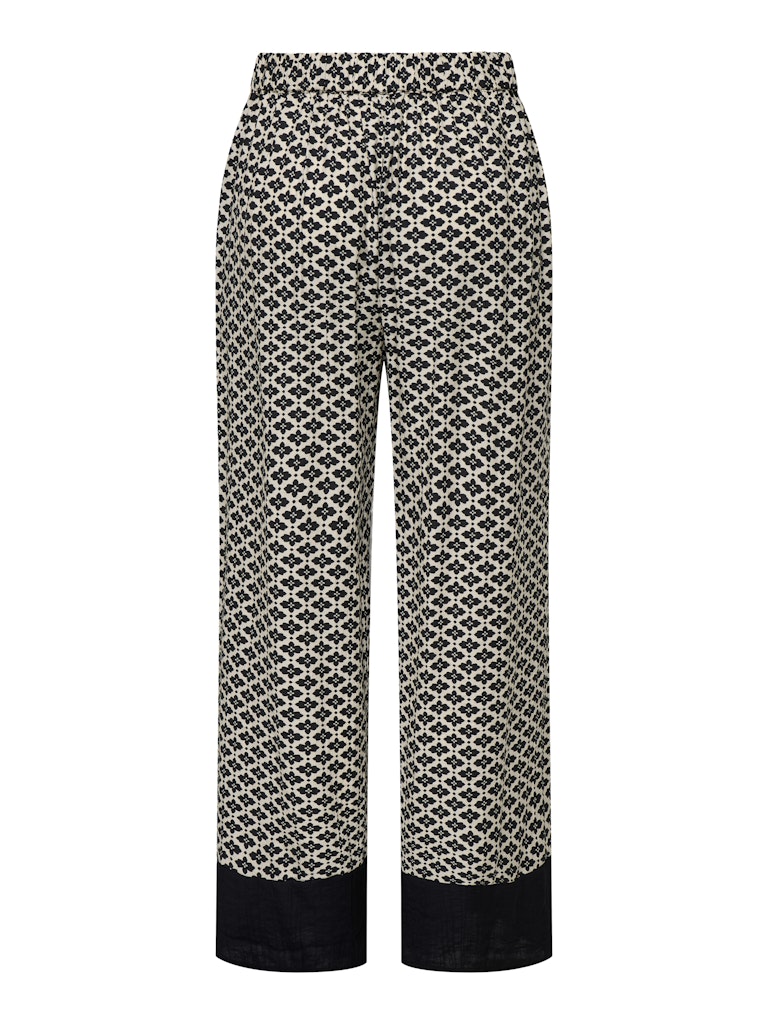 CIARO PANT - BLACK/GRAPHIC BOARDER