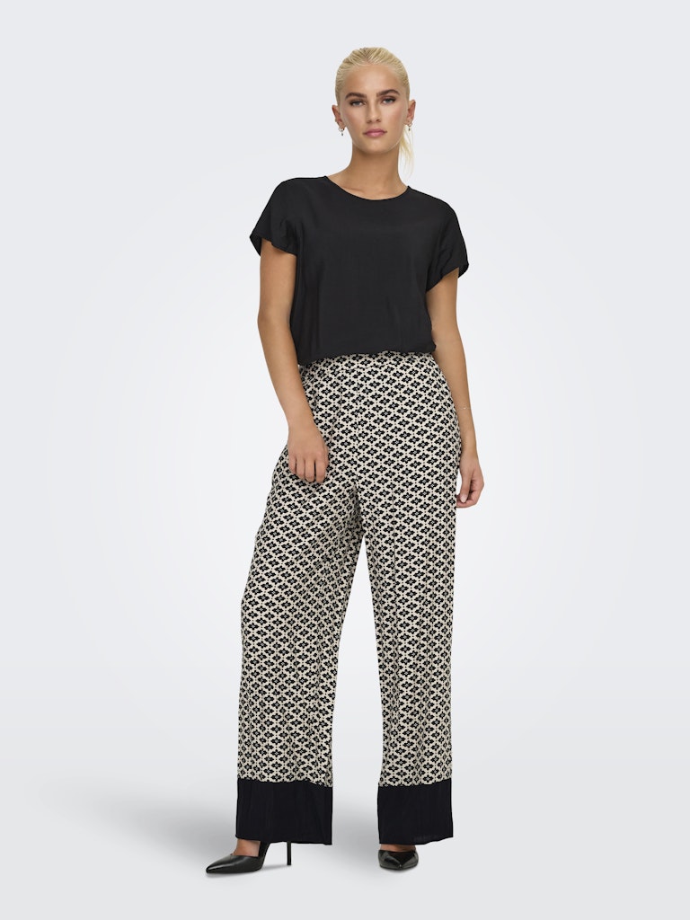 CIARO PANT - BLACK/GRAPHIC BOARDER