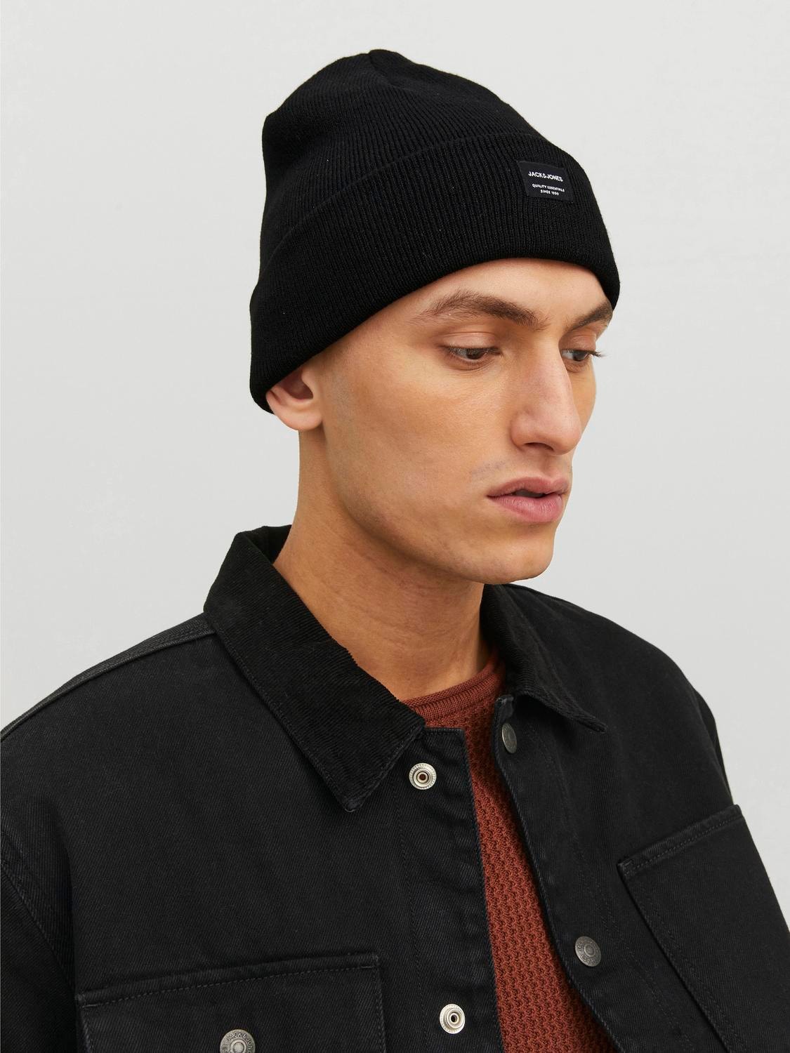 DNA BEANIE - BLACK