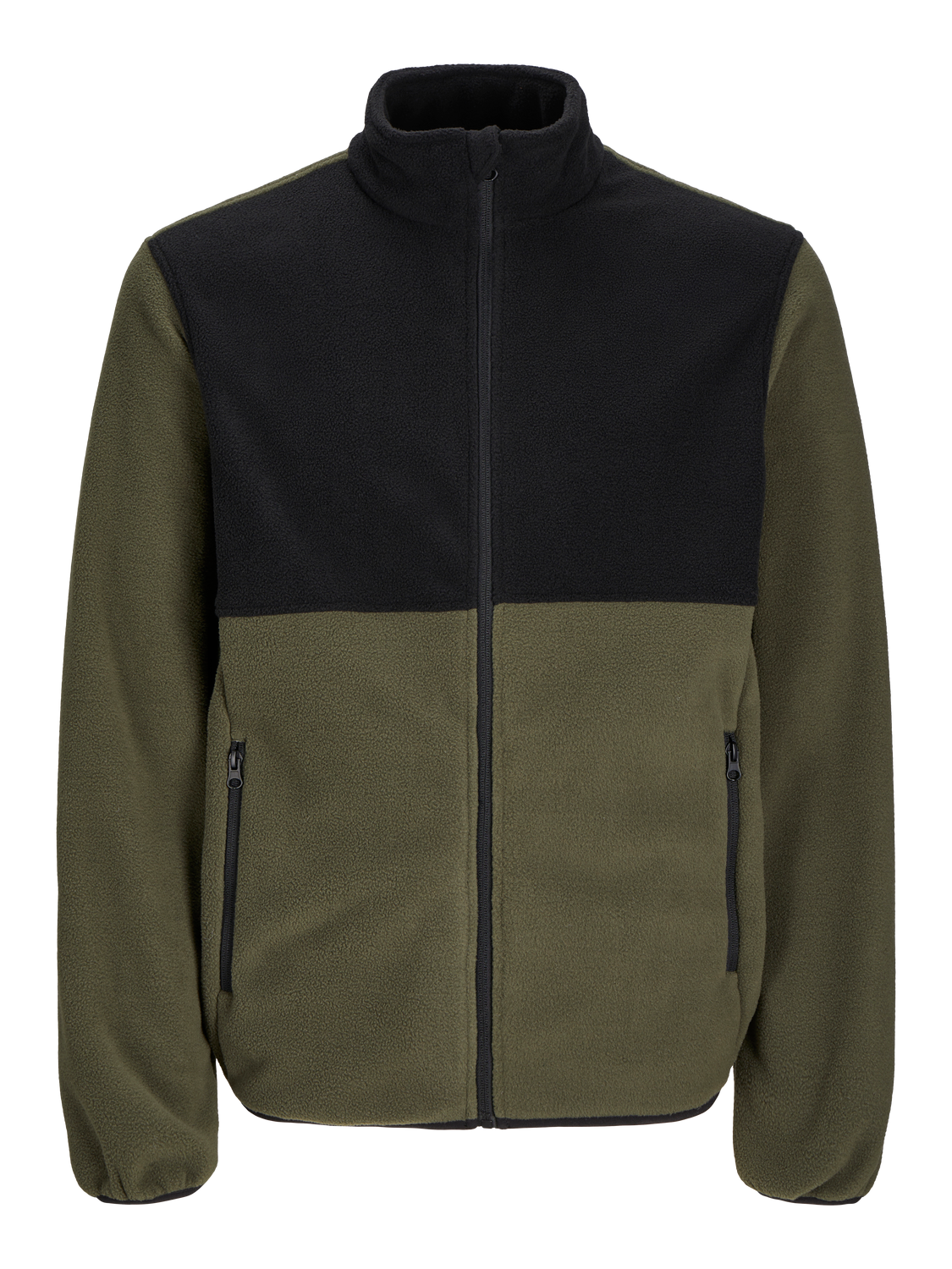 EBFLEECE JACKET - FOREST NIGHT/BLACK